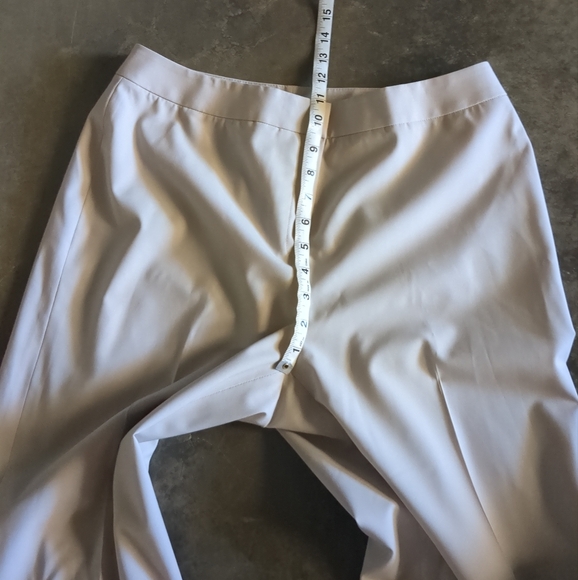 Lafayette 148 Beige Menswear Dress Pants 10 - Picture 8 of 11